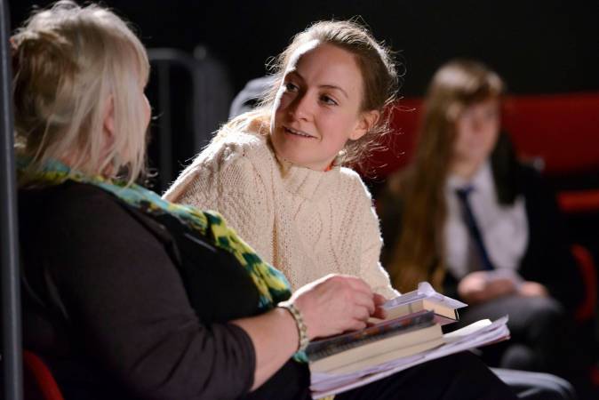 Naomi Stirrat & audience in Every Brilliant Thing