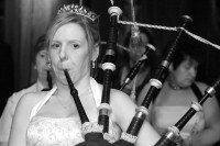 The Piping Bride!