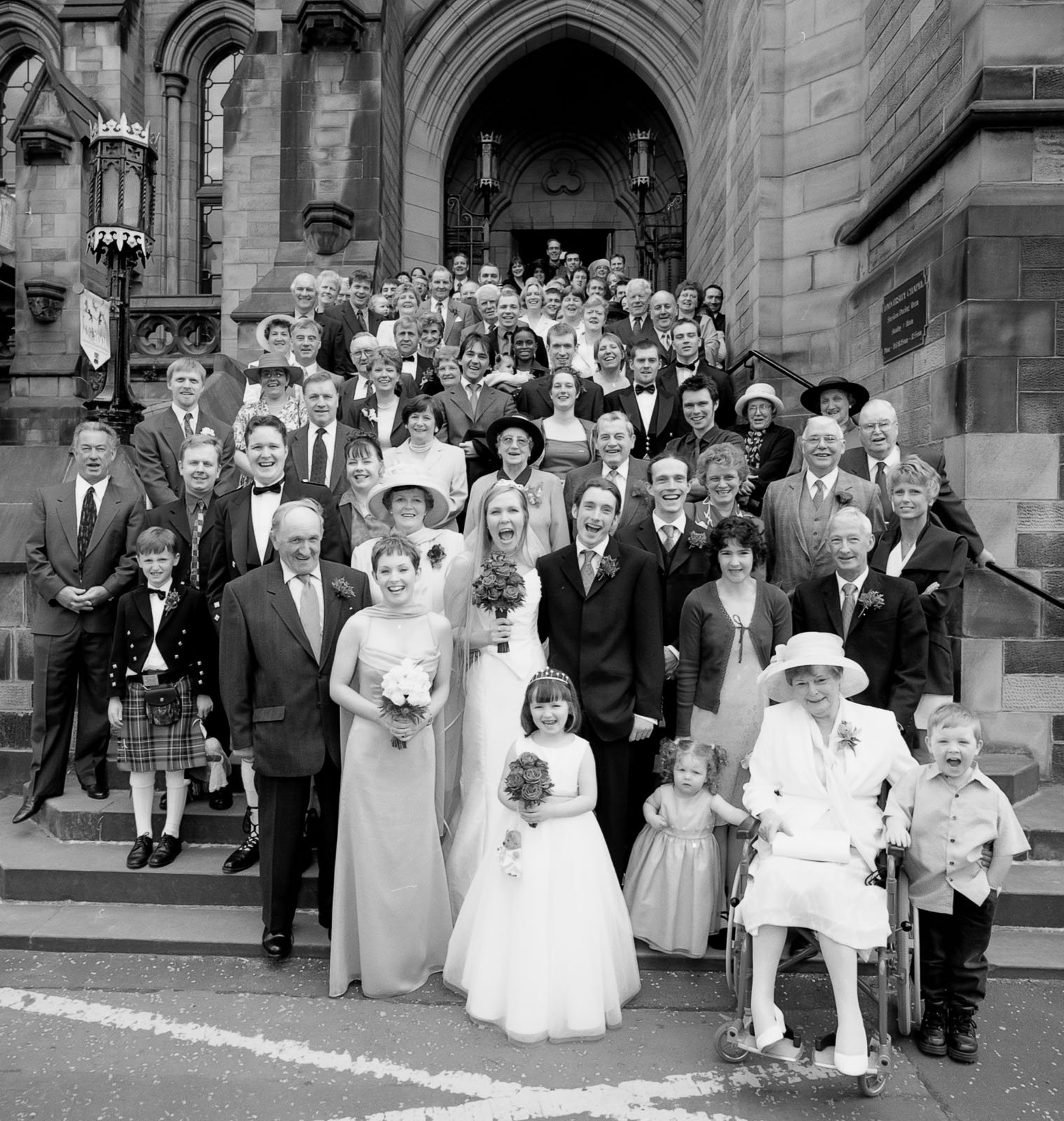 Univesity of Glasgow Wedding photography